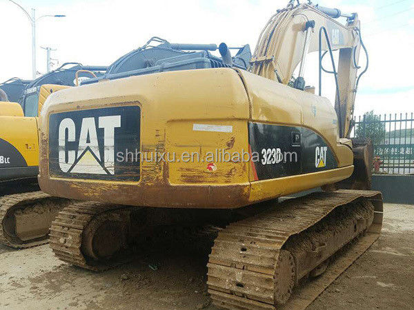 Kullanılmış CAT 323d kazık makinesi/İkinci El sürünen kazık makinesi CAT323 iyi durumda CAT 303 cat 306 kazık makinesi