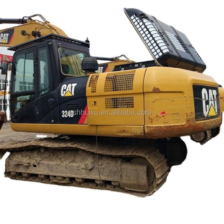 Satılık iyi durumda kullanılan CAT324d kazık makinesi/ İkinci El sürünen kazık makinesi CAT324