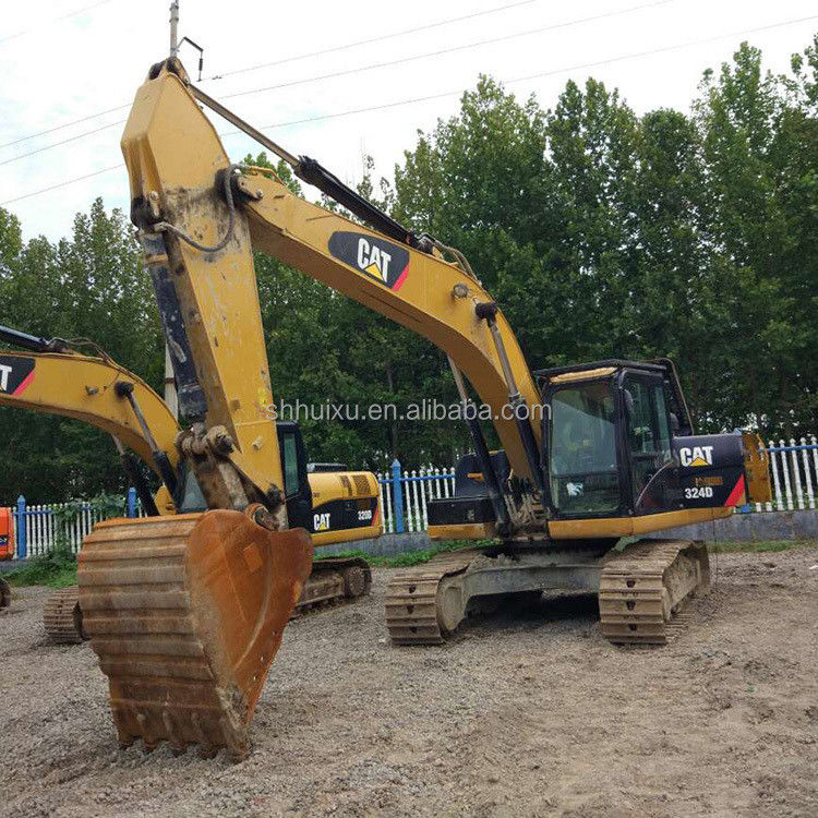 Satılık iyi durumda kullanılan CAT324d kazık makinesi/ İkinci El sürünen kazık makinesi CAT324