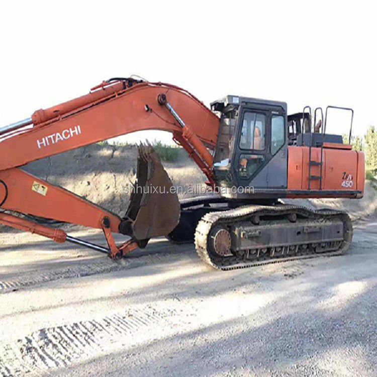 Hitachi stokta İkinci el büyük Crawler Excavator HITACHI 450 iyi durumda kullanılmış kazma makinesi Japon HITACHI 450 satılık/