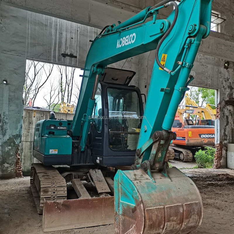 Kobelco SK200 Kullanılmış mini kazıcı Kobelco SK75 Güzel kalite Ucuz fiyat ikinci el hidrolik sürünen kazıcı Japonya kökeni