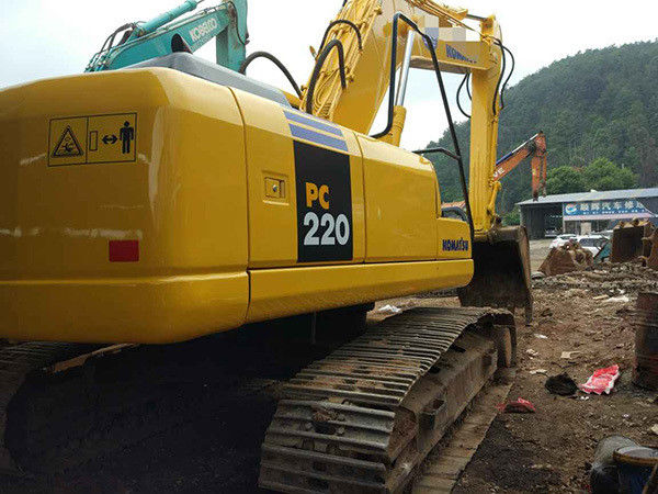 Kullanılmış JAPONİYEN 220-7 KAÇICI Mükemmel Kalite seçilmiş kullanılmış Komatsu PC 220-7 kazıcı / kullanılmış komatsu 220-7 kazıcı