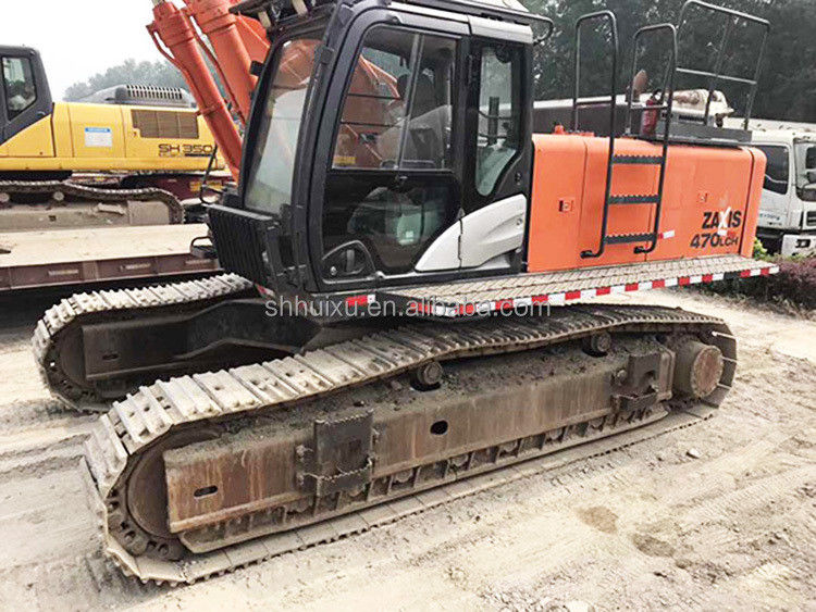Hitachi sıcak satış İkinci el büyük Crawler Excavator HITACHI 470 iyi durumda Kullanılmış kazma makinesi Japonca