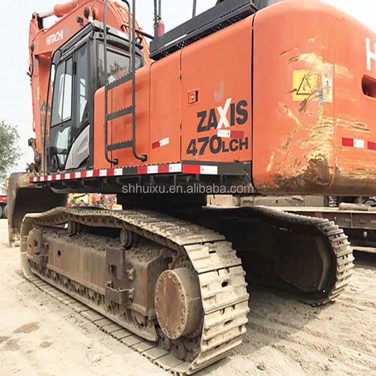 Hitachi sıcak satış İkinci el büyük Crawler Excavator HITACHI 470 iyi durumda Kullanılmış kazma makinesi Japonca