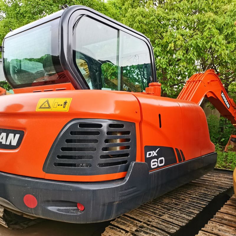 kullanılmış orijinal mini kazıcı mini kazıcı Doosan DX 60 mini kullanılmış kazıcı