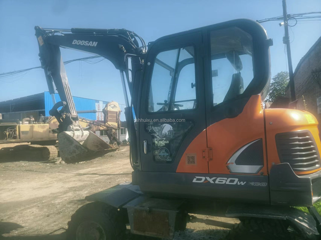 kullanılmış orijinal mini kazıcı mini kazıcı Doosan DX 60 mini kullanılmış kazıcı