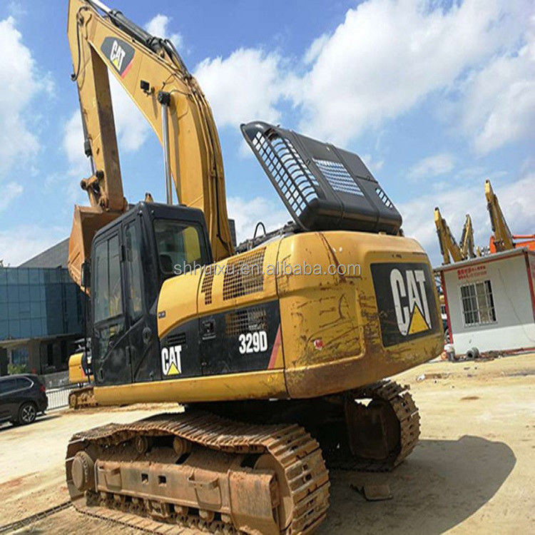 Kullanılmış tırtıl kazık makinesi 329d/ İkinci el tırtıl kazık makinesi CAT329 iyi durumda satılıyor