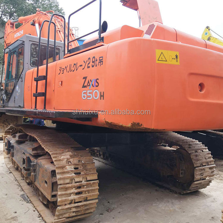 Hitachi sıcak satış İkinci el büyük Crawler Excavator HITACHI 650 iyi durumda kullanılmış kazma makinesi Japon satılık