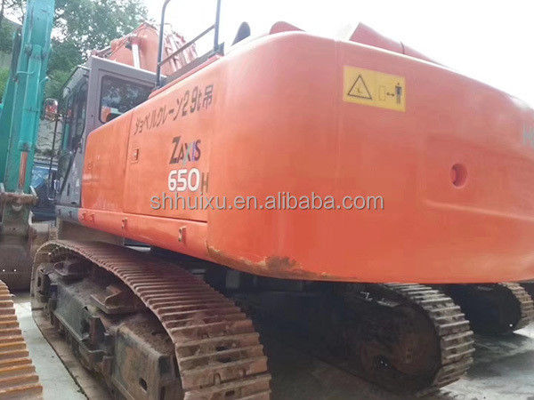 Hitachi sıcak satış İkinci el büyük Crawler Excavator HITACHI 650 iyi durumda kullanılmış kazma makinesi Japon satılık