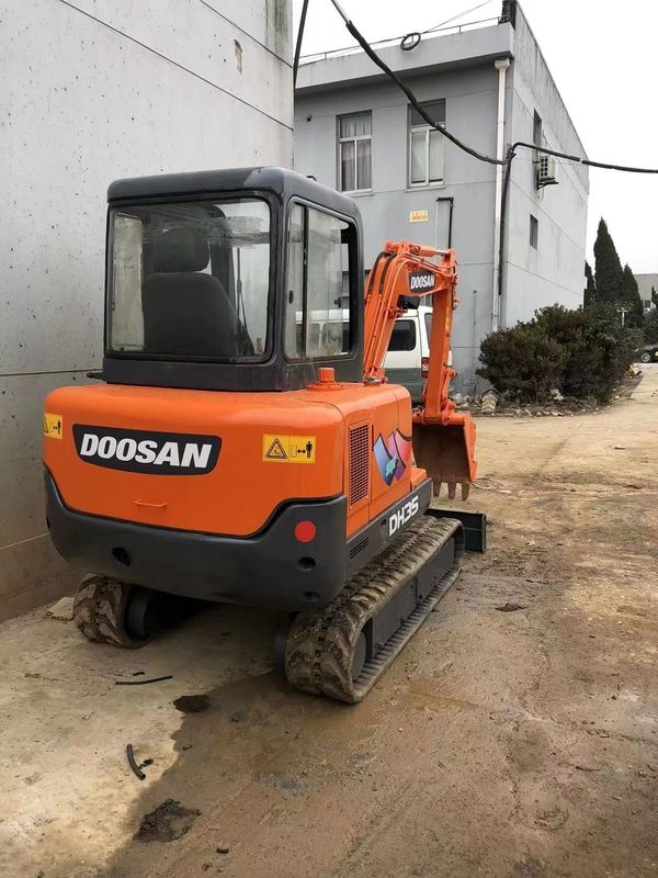 Kullanılmış Doosan DH35 mini ekskavatörü iyi fiyat kullanılmış Doosan DH35 ekskavatörü