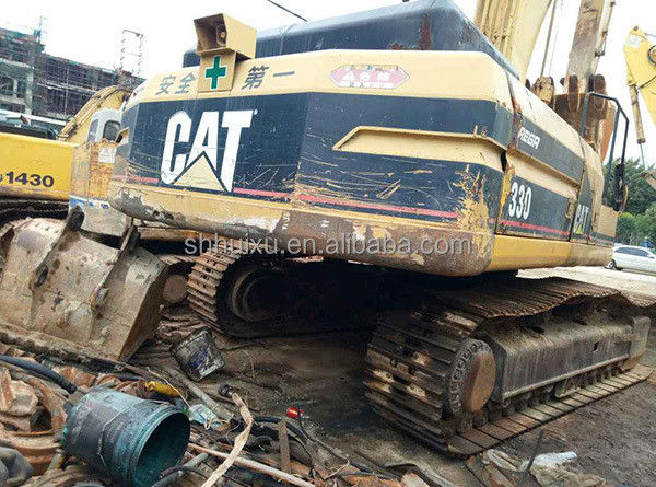 Kullanılmış tırtıl kazık makinesi 330dl İkinci el tırtıl kazık makinesi CAT330B iyi durumda satılıyor Caterpillar stokta