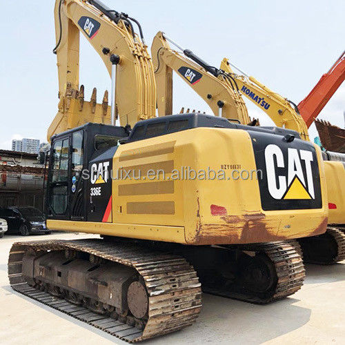 kullanılmış bir tırtıl 336d kazık makinesi/ ikinci el tırtıl kazık makinesi CAT336E iyi durumda satılıyor