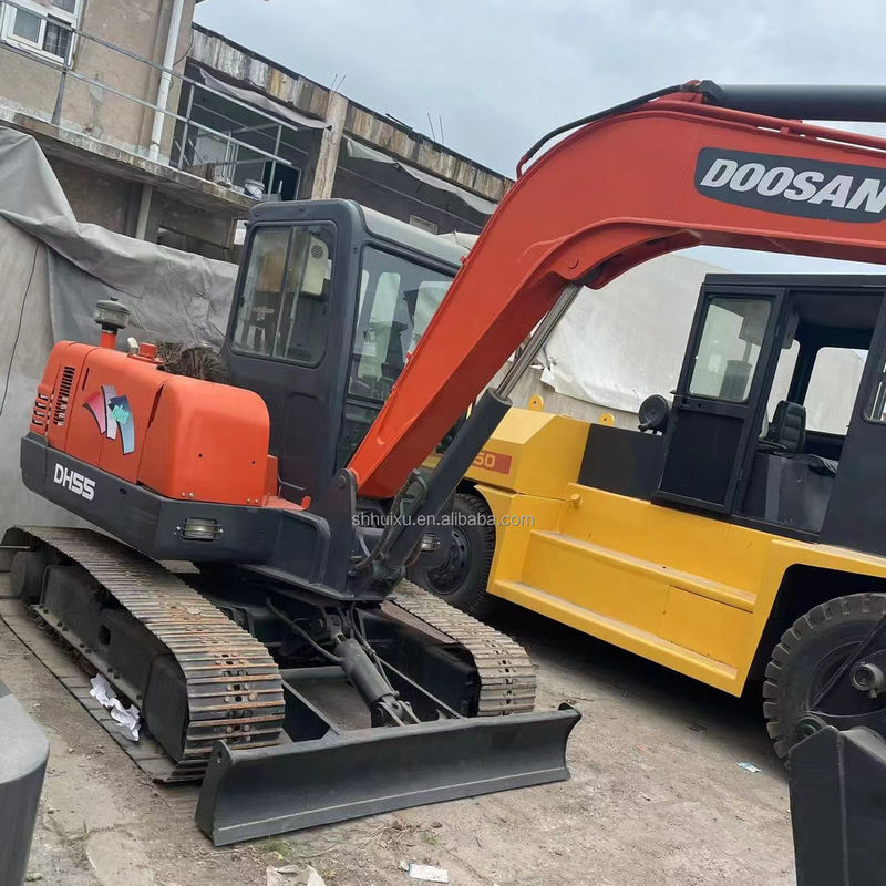 Doosan sıcak satış kullanılmış kazıcılar Doosan 55, Doosan DH55 Digger Mini Kullanılmış kazıcı