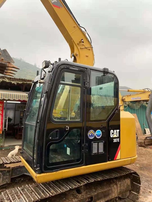 CAT307E kullanılmış kazıcı, mükemmel performans, hızlı işlem, düşük fiyat, iki yıllık kalite garantisi