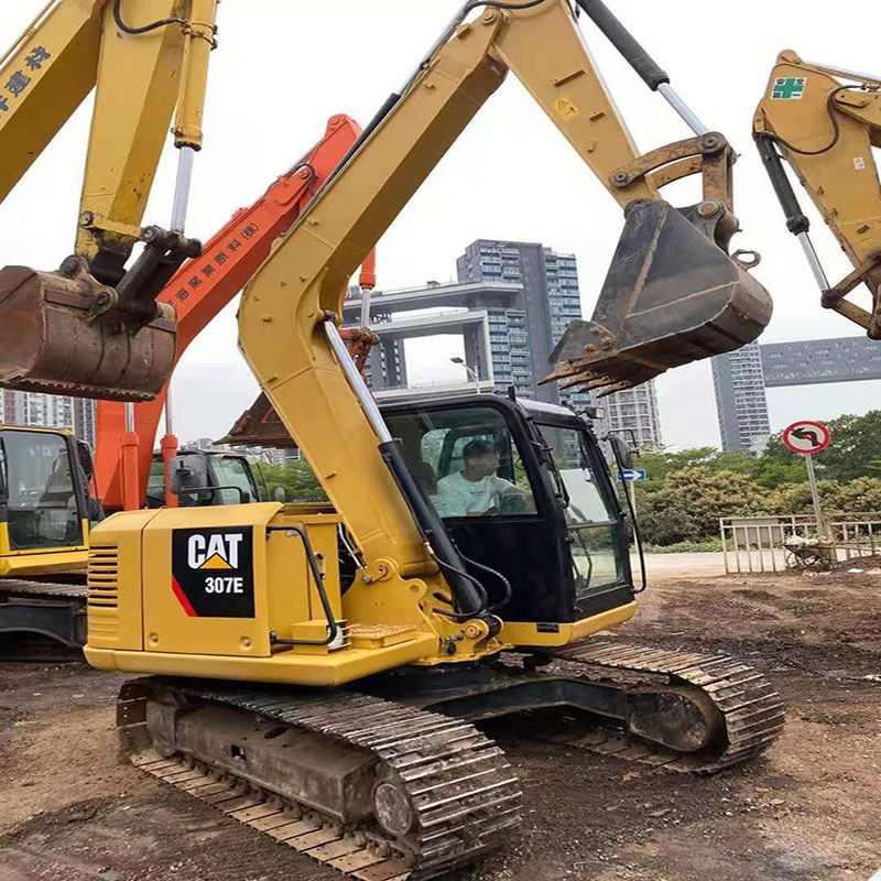 CAT307E kullanılmış kazıcı, mükemmel performans, hızlı işlem, düşük fiyat, iki yıllık kalite garantisi