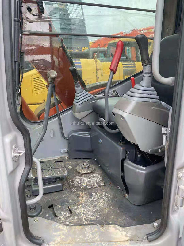 Hitachi stokta Ucuz fiyat kullanılmış mini kazıcı Japon HITACHI 55/İkinci el hidrolik sürünen kazıcı iyi durumda HITACHI 55