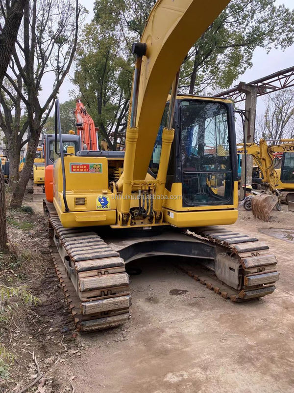 Komatsu Ucuz sürünen kazıcı PC130 kullanılmış komatsu mini İkinci el kazma makinesi Komatsu Excavator