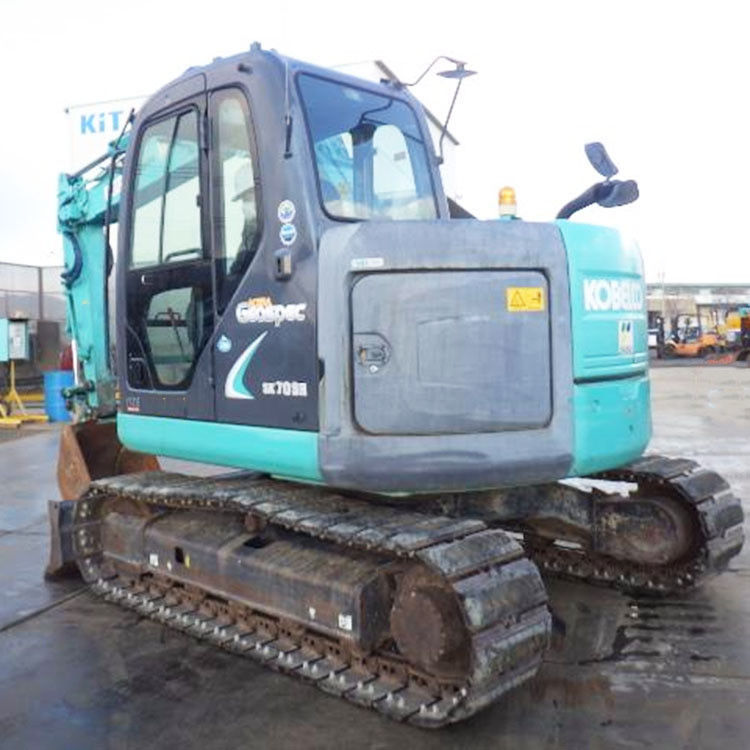 Yüksek Kaliteli Japonya Kobelco SK70SR Mini Kullanılmış Ekskavatör 7 ton Kobelco SK 70SR Küçük Kullanılmış Ekskavatör