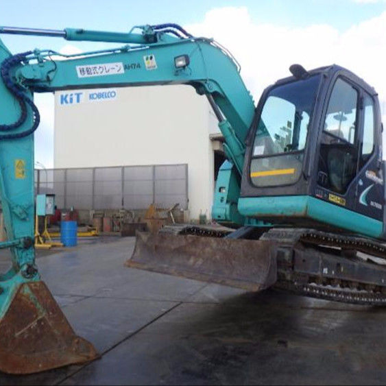 Yüksek Kaliteli Japonya Kobelco SK70SR Mini Kullanılmış Ekskavatör 7 ton Kobelco SK 70SR Küçük Kullanılmış Ekskavatör