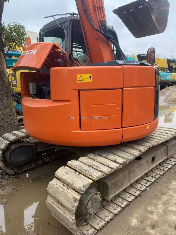 Hitachi sıcak satış kullanılmış Hitachi ex75ur kazık makinesi/İlk el Küçük Crawler kazık makinesi iyi durumda HITACHI 75