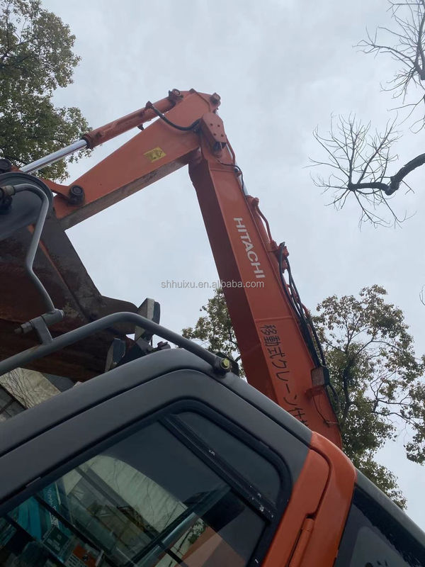 Hitachi sıcak satış kullanılmış Hitachi ex75ur kazık makinesi/İlk el Küçük Crawler kazık makinesi iyi durumda HITACHI 75