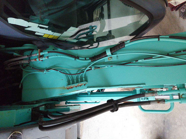 Japonya 12 tonluk mini kullanılmış kobelco 125 ikinci el ekskavatörü düşük fiyatlı ticaretle SK125 SK125SR