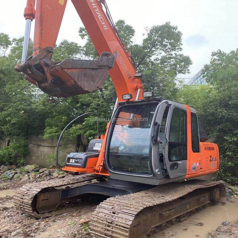 Hitachi Sıcak Satış Kullanılmış kazma makinesi Japon HITACHI 120 satılıyor İkinci el hidrolik sürünen kazıcı iyi durumda