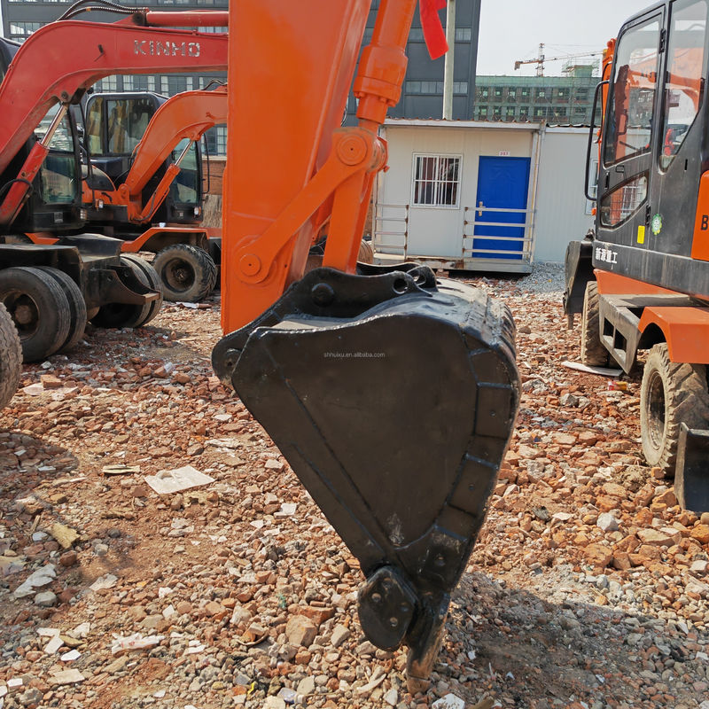 Doosan sıcak satış Yeni İyi ikinci el Doosan DH150 tekerlekli ekskavatör satışları, 90 yeni/kullanılmış ekskavatör Doosan