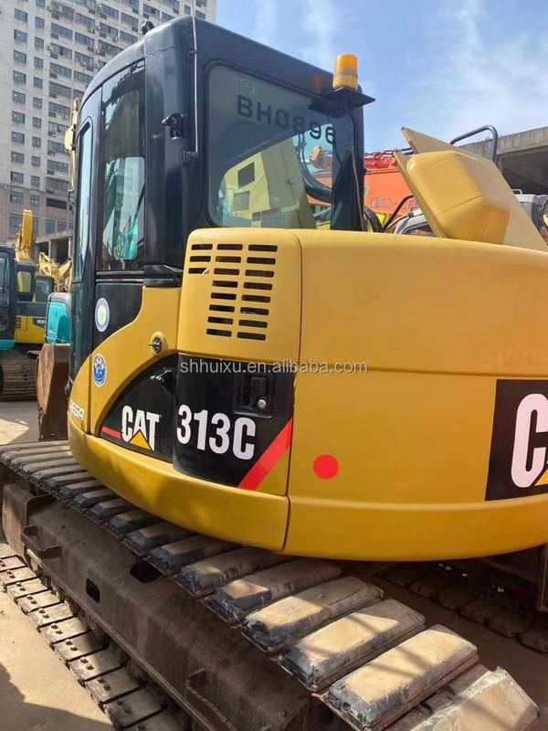 kullanılmış kazık makineleri cat313/ hidrolik sürünen kazık makinesi düşük fiyatlı kullanılmış kazık makinesi CAT313C iyi durumda satılıyor