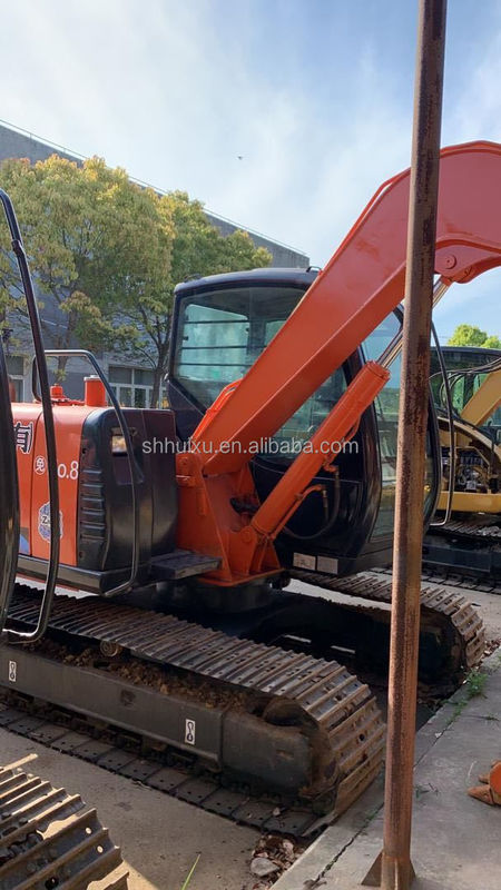Hitachi sıcak satış Japonya kökenli Kullanılmış mini kazıcı HITACHI 70 satılıyor İkinci el hidrolik sürünen kazıcı iyi durumda
