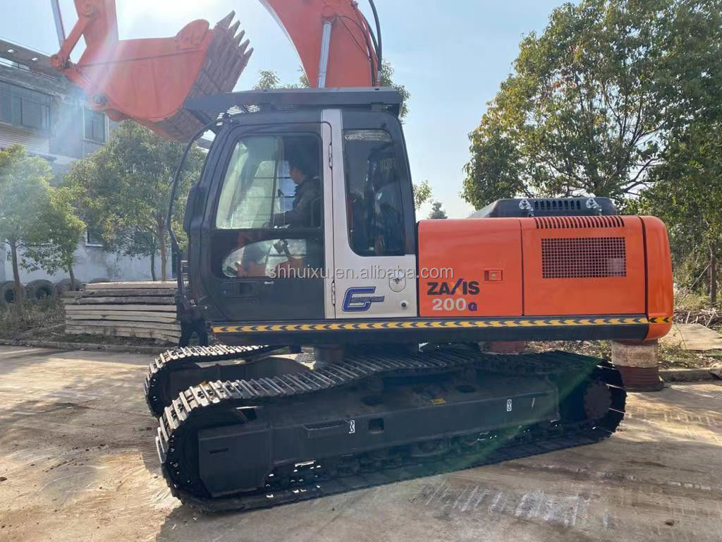 Hitachi Sıcak Satış Kullanılmış Hitachi ex200-3 ekskavatörü Kullanılmış kazma makinesi Japon HITACHI 200 satılıyor