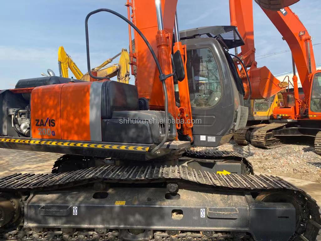 Hitachi Sıcak Satış Kullanılmış Hitachi ex200-3 ekskavatörü Kullanılmış kazma makinesi Japon HITACHI 200 satılıyor