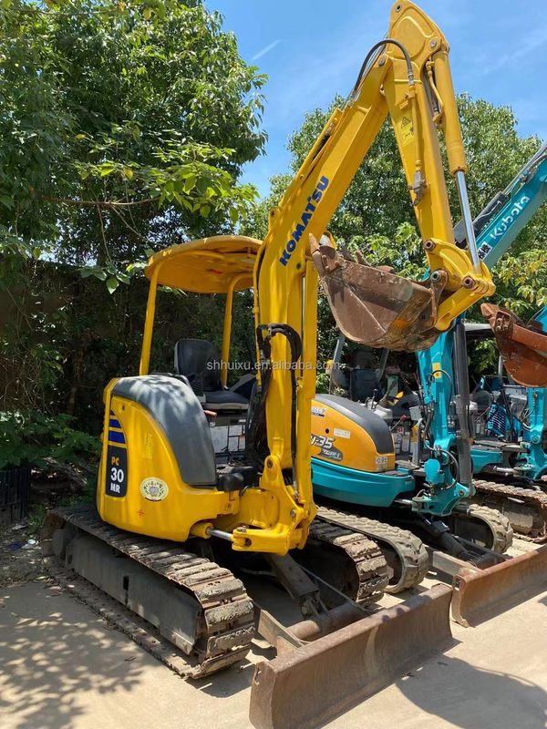 Komatsu İyi kalite kullanılmış PC30mr Komatsu kazıcı mini kazıcı makinesi kullanılmış Japonya kökenli Komatsu kazıcı