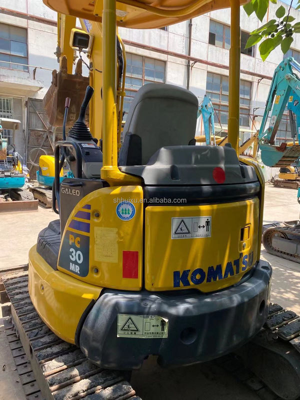 Komatsu İyi kalite kullanılmış PC30mr Komatsu kazıcı mini kazıcı makinesi kullanılmış Japonya kökenli Komatsu kazıcı