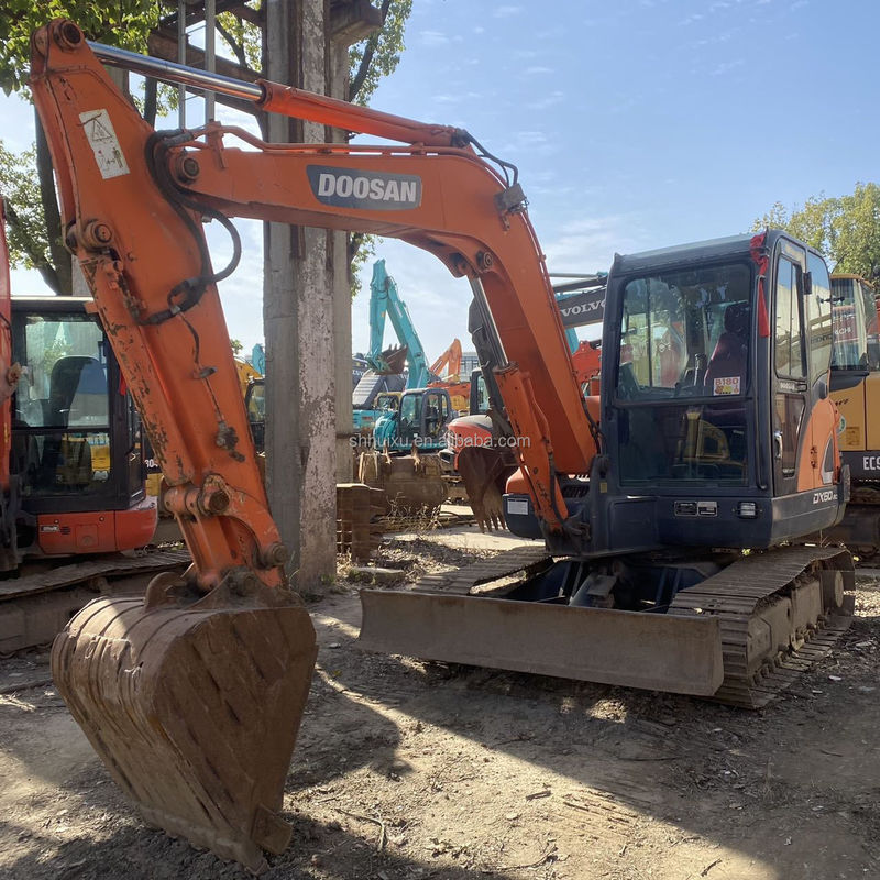 Doosan sıcak satış Şanghay toptan ikinci el kazık makinesi doosan dx60 DX60-5B DX60-9C DX60R/kullanılmış doosan dx60-9c kazık makinesi
