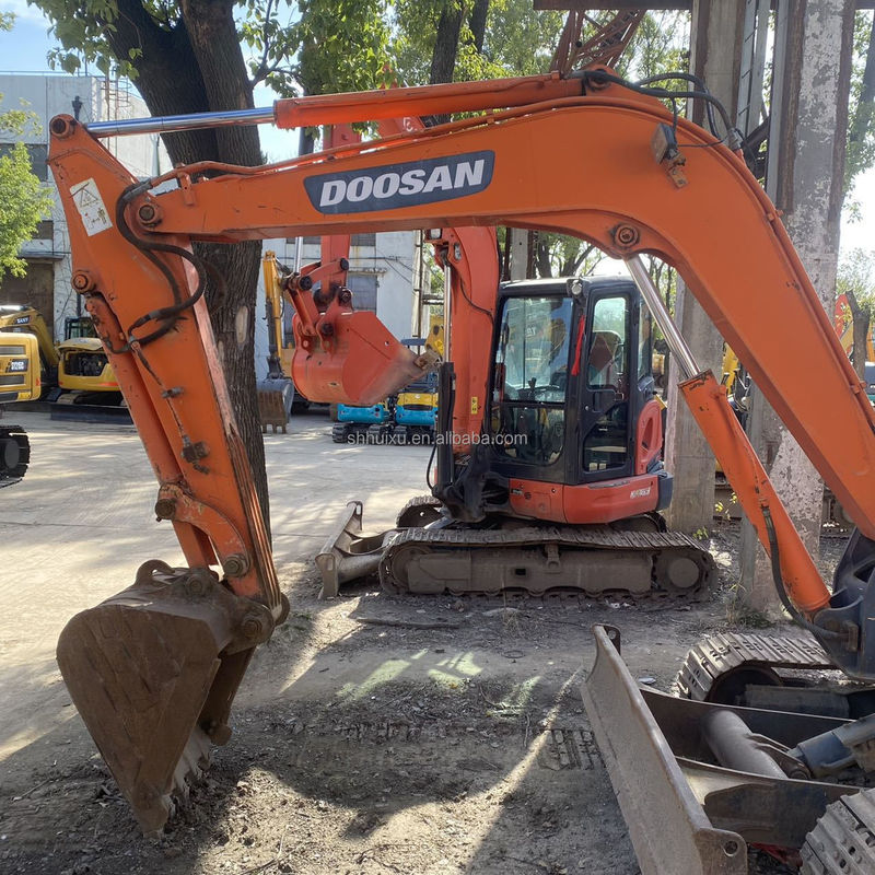 Doosan sıcak satış Şanghay toptan ikinci el kazık makinesi doosan dx60 DX60-5B DX60-9C DX60R/kullanılmış doosan dx60-9c kazık makinesi