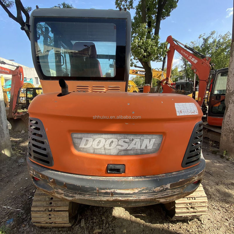 Doosan sıcak satış Şanghay toptan ikinci el kazık makinesi doosan dx60 DX60-5B DX60-9C DX60R/kullanılmış doosan dx60-9c kazık makinesi