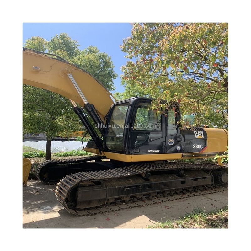 Kullanılmış tırtıl 330b sürünen kazıcı/kullanılmış kazma makinesine CAT330 Japonya kökenli satış için Caterpillar stokta