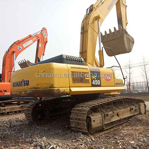 Yüksek Performanslı Arka Yönlü Kürek Hidrolik Orta Boylu Kullanılmış Sürünen Kazıcı Komatsu450 satılıyor