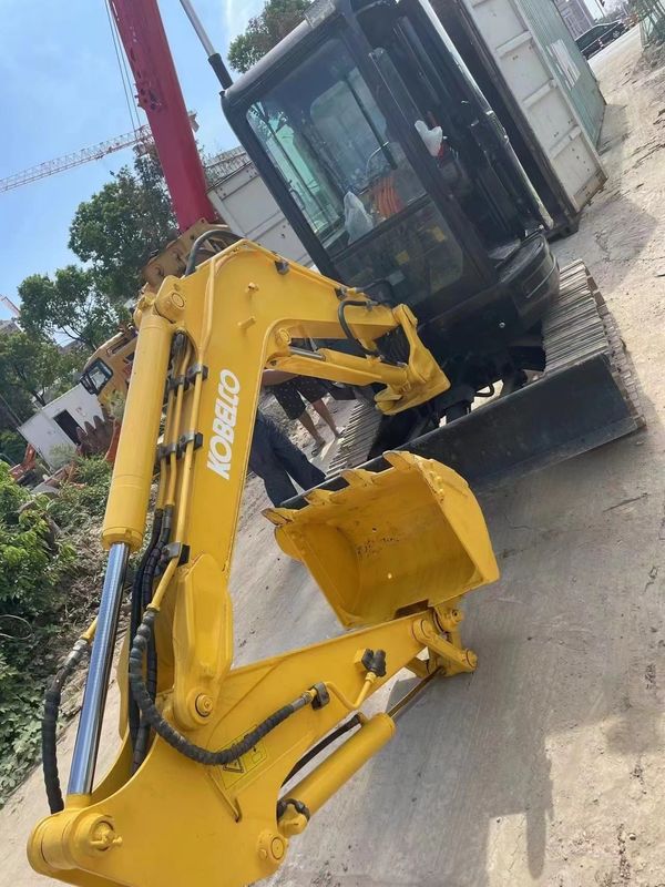Kullanılmış mini kazıcı fiyatı Kobelco 35SR ikinci el mini kazıcı kullanılmış makineler 3,5 ton hidrolik sürünen backhoe kazıcı