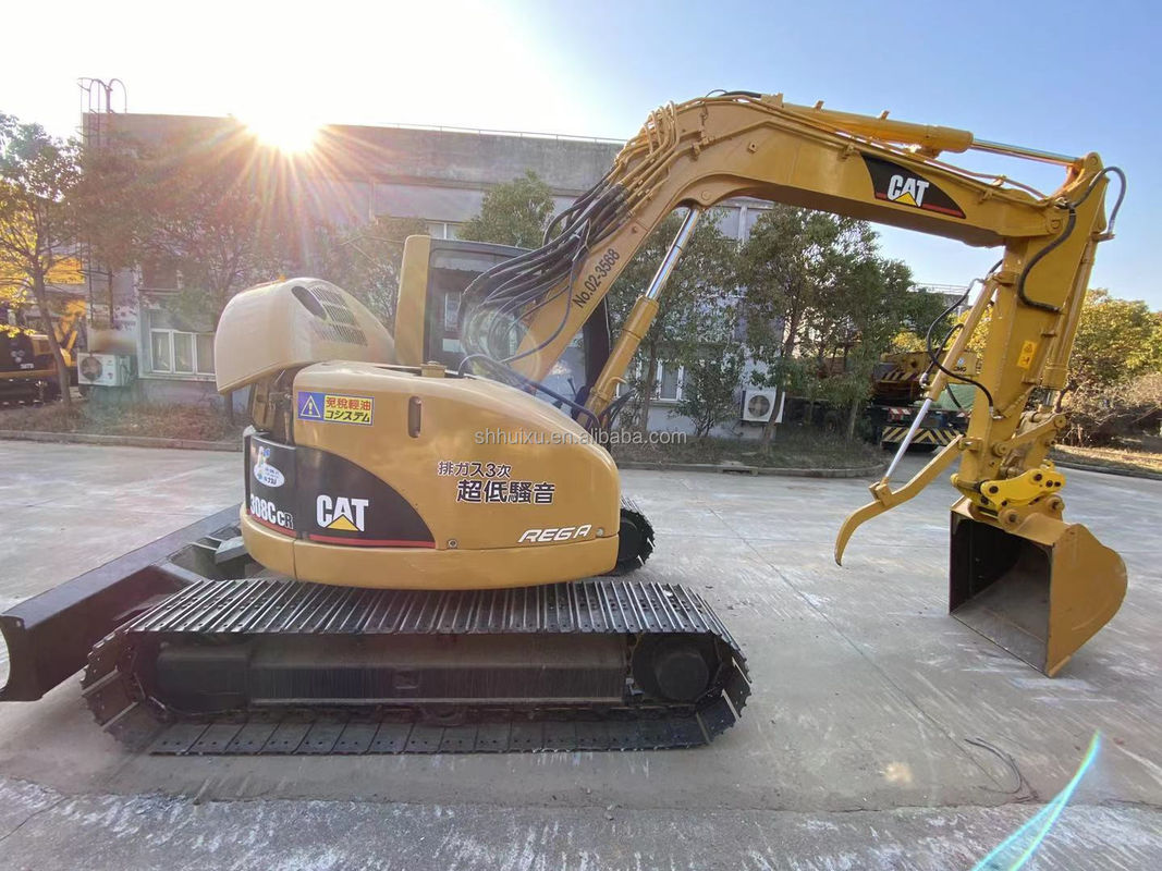 Kullanılmış mini kazıcı sürünen kazıcı CAT308C Ucuz fiyat Yüksek kaliteli ikinci el sürünen kazıcı