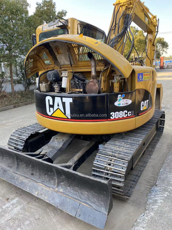 Kullanılmış mini kazıcı sürünen kazıcı CAT308C Ucuz fiyat Yüksek kaliteli ikinci el sürünen kazıcı
