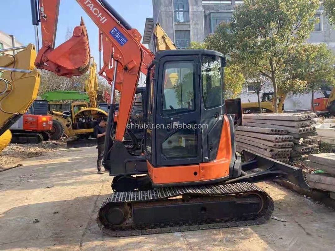 Hitachi sıcak satış ikinci el hidrolik sürünen kazıcı iyi durumda HITACHI 55 Ucuz fiyat kullanılmış mini kazıcı Japon