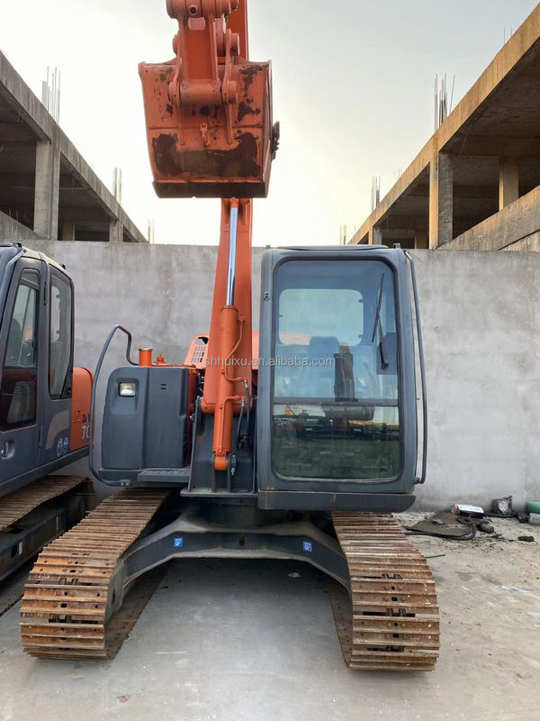 Hitachi sıcak satış en çok satan kullanılmış mini kazıcı HITACHI ZX70 Japonya kökenli İkinci el hidrolik sürünen kazıcı iyi durumda