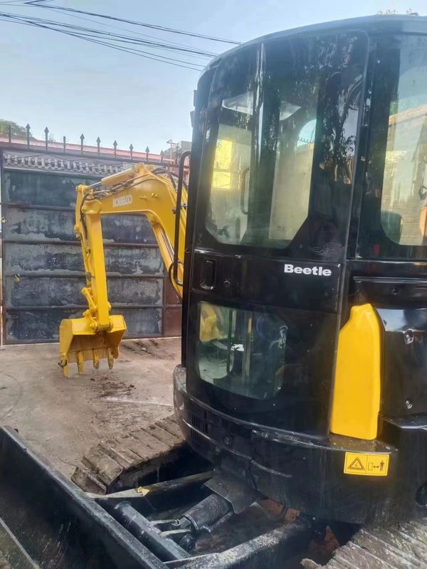 yüksek kaliteli kullanılmış ekskavatör kobelco 35sr/iş durumda ikinci el ucuz ekskavatör kobelco 35sr