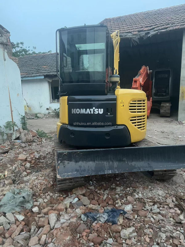 Yüksek kaliteli KOMATSU PC55MR ikinci el hidrolik sürünen kazıcı Japonya kökeni/kullanılmış mini kazıcı KOMATSU PC55MR Ucuz fiyat