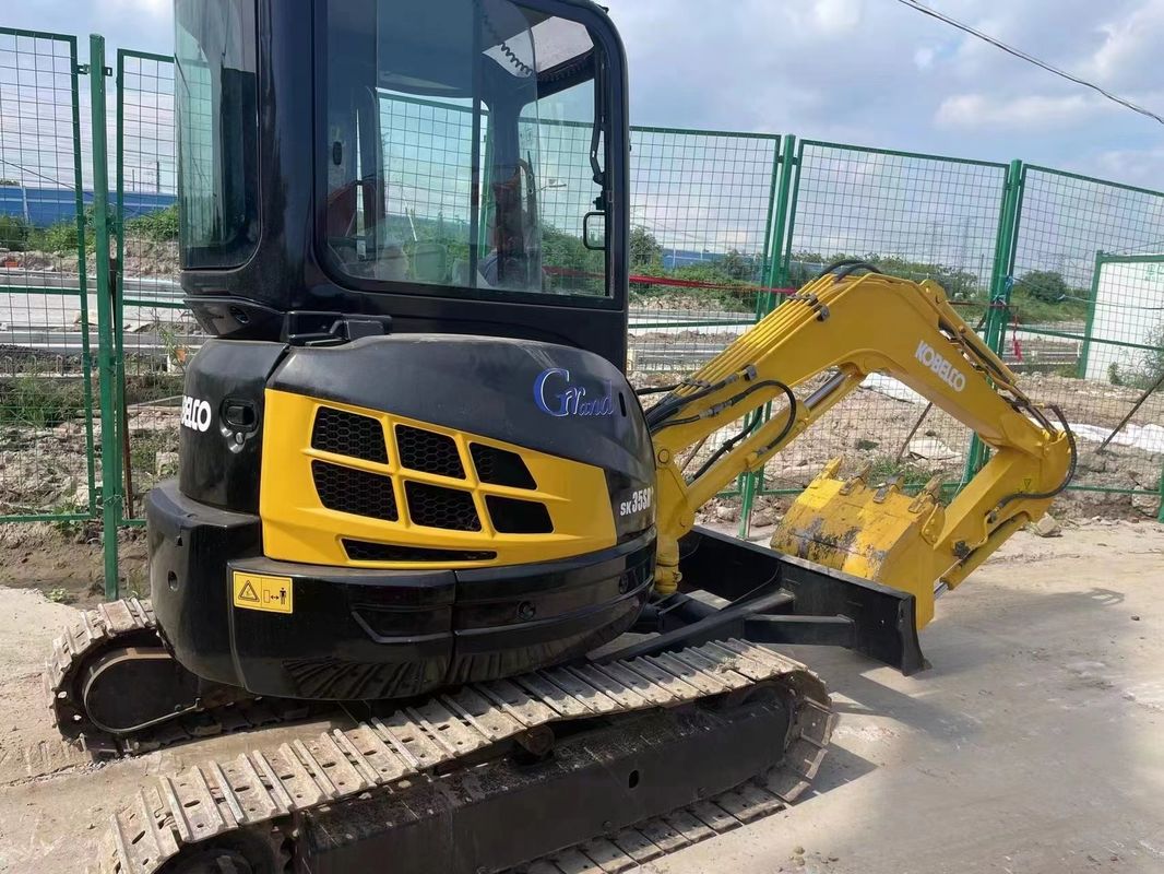 yüksek kaliteli kullanılmış ekskavatör kobelco 35sr/iş durumda ikinci el ucuz ekskavatör kobelco 35sr