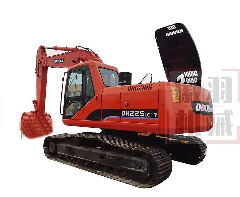 kullanılmış kazıcı Doosan DX225LC kazıcı kullanılmış makineler 6 ton kullanılmış orijinal kazıcı ikinci el kazıcı satılıyor