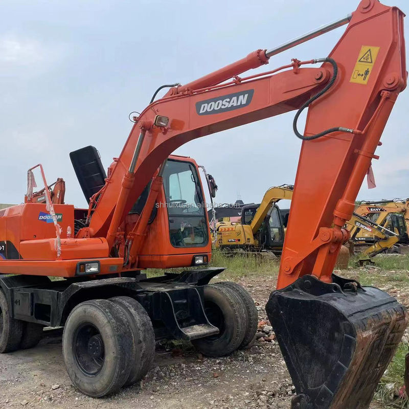 Çin tekerlekli kazıcı Doosan 150 ikinci el kazıcı ağır makine büyük kazıcı