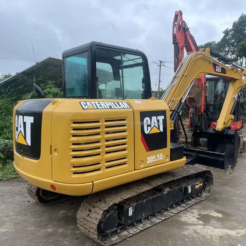 CAT MACHINE Yeni versiyon Japon orijinal kullanılmış küçük kazıcı CAT 305.5E 5.5TON hidrolik hat ile kazıcı